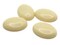 4 25mm x 18mm Ivory Swirling Oval Vintage Lucite Flatback Cabochons